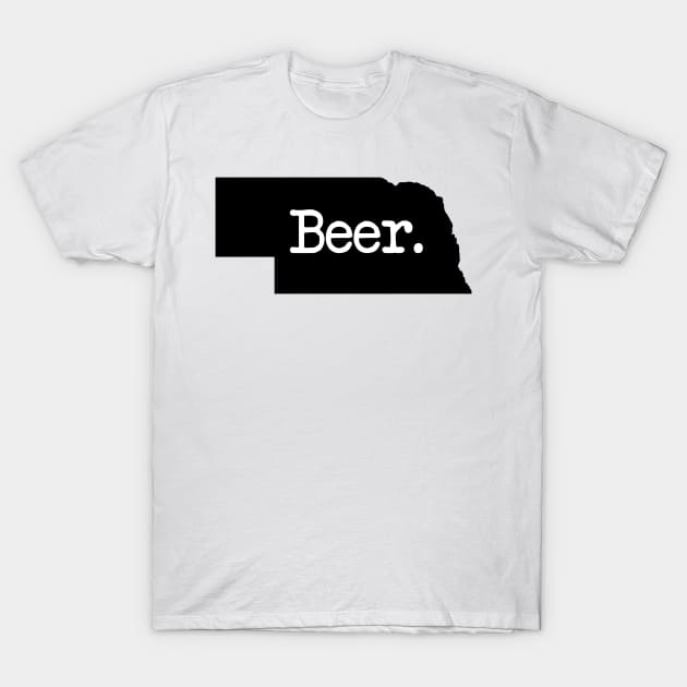 Nebraska Beer NE T-Shirt by mindofstate